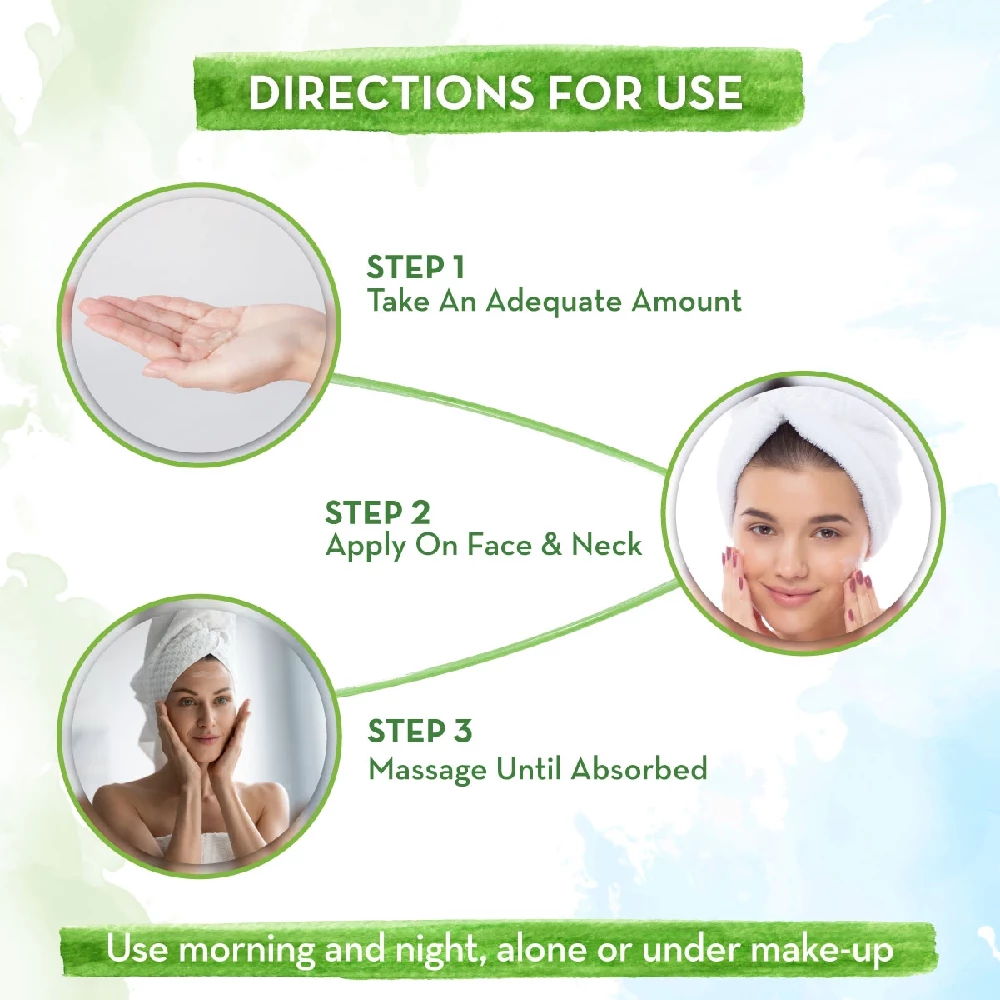 Aqua Glow Gel Face Moisturizer With Himalayan Thermal Water and Hyaluronic Acid for 72 Hours Hydration - Image 5