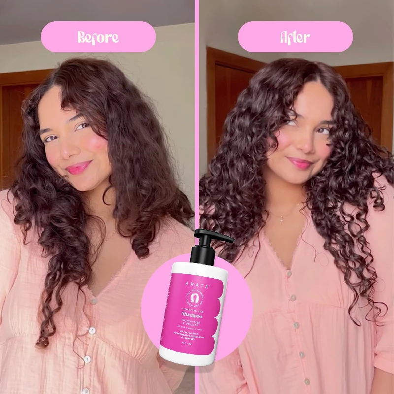 Arata Advanced Curl Care Hair Shampoo - Image 5