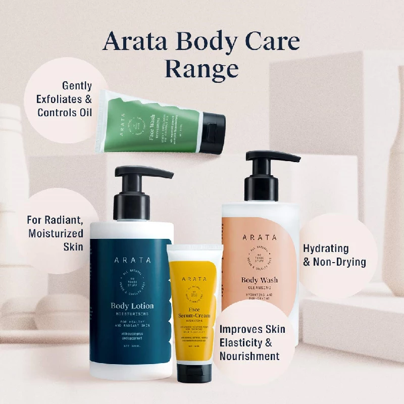 Arata Natural Hydrating Anti-Ageing Face Serum-Cream - Image 5