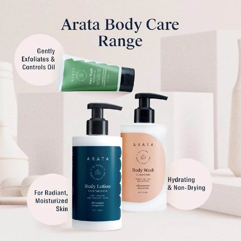 Arata Natural Moisturising Body Lotion - Image 6