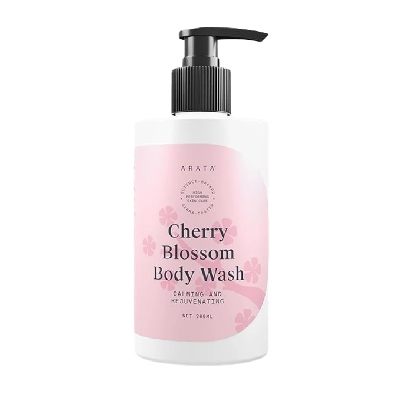 Arata Nourishing Body Wash with Cherry Blossom Fragrance Arata Nourishing Body Wash with Cherry Blossom Fragrance-Pack Size-300 ml