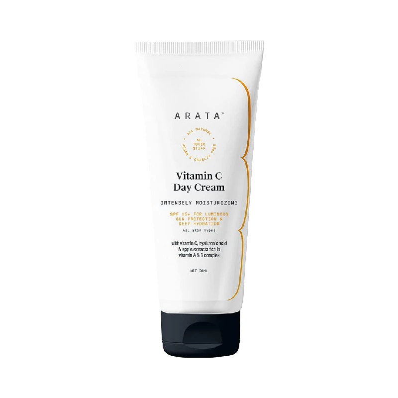 Arata Vitamin C Day Cream With SPF 15+ Arata Vitamin C Day Cream With SPF 15+-Pack Size-50 ml