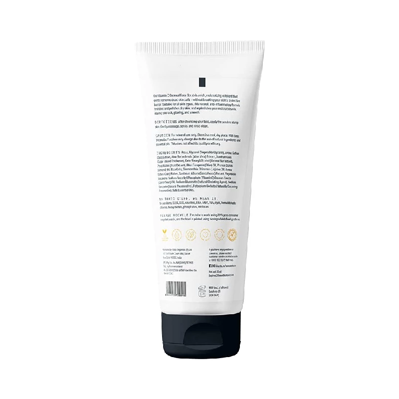Arata Vitamin C Oatmeal Face Scrub - Image 2