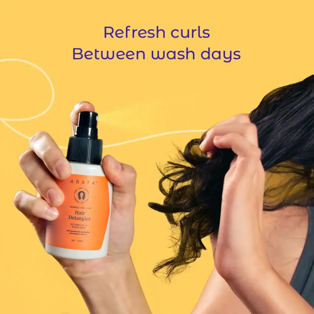 Arata Curl Detangling Refresh Spray - Image 2
