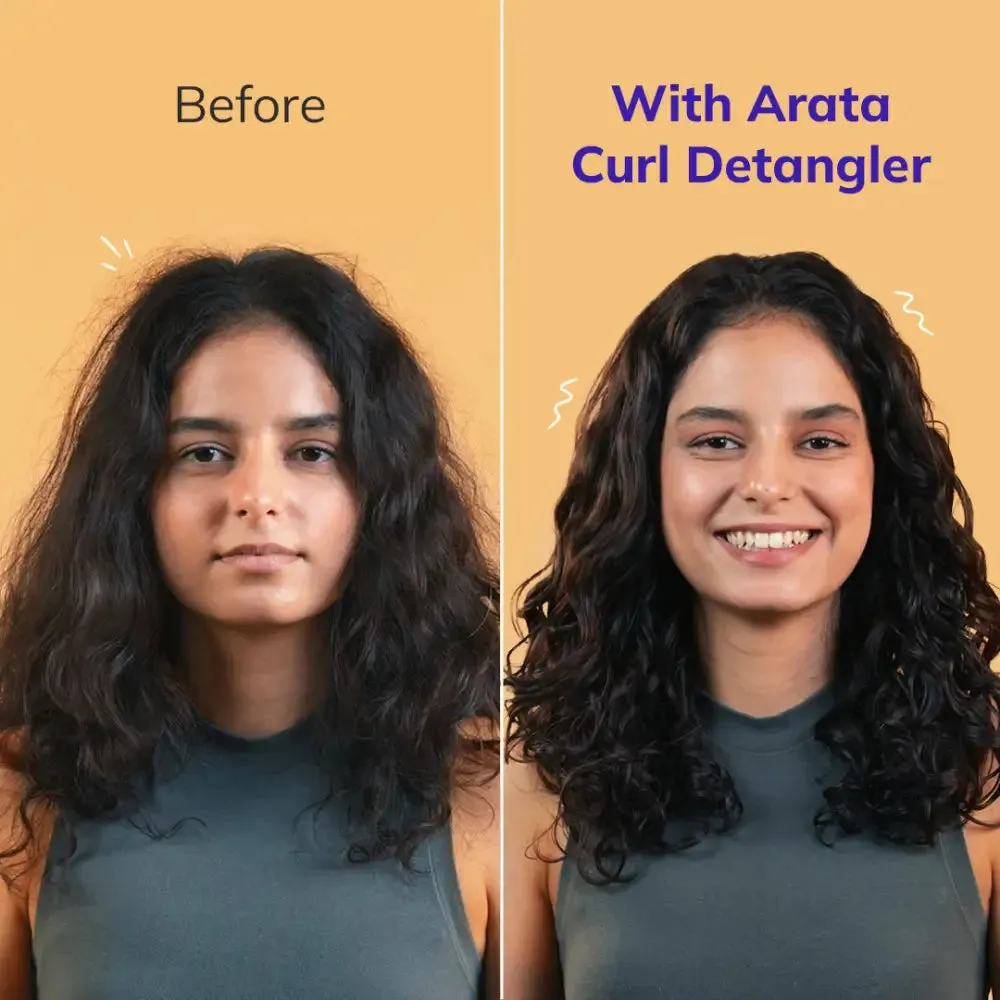 Arata Curl Detangling Refresh Spray - Image 4