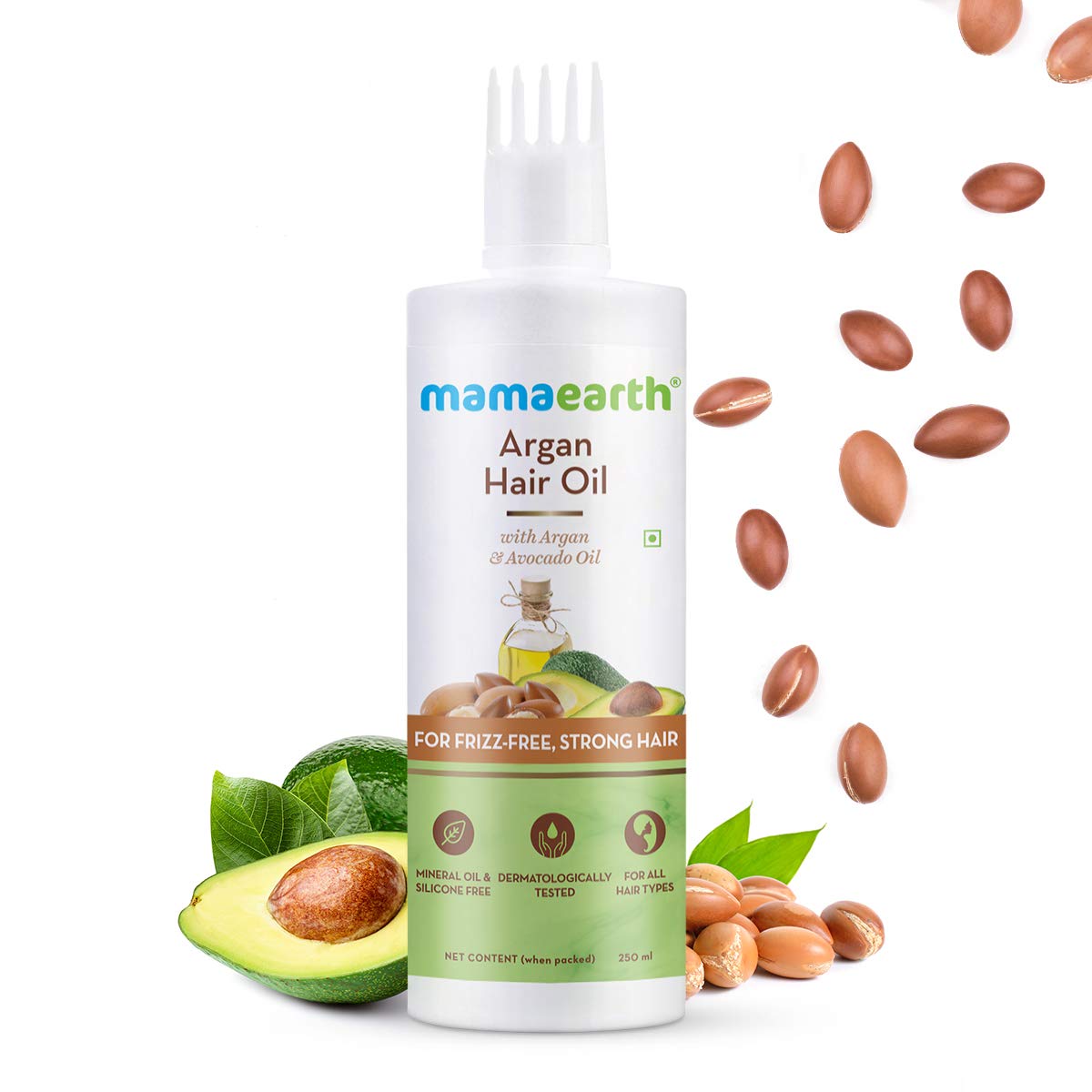 Argan Hair Oil with Argan Oil and Avocado Oil for Frizz-Free and Stronger Hair - Image 2