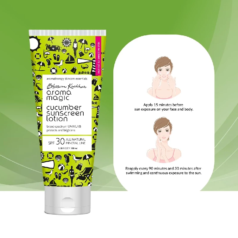 Aroma Magic Cucumber Sun Screen Lotion - Image 5
