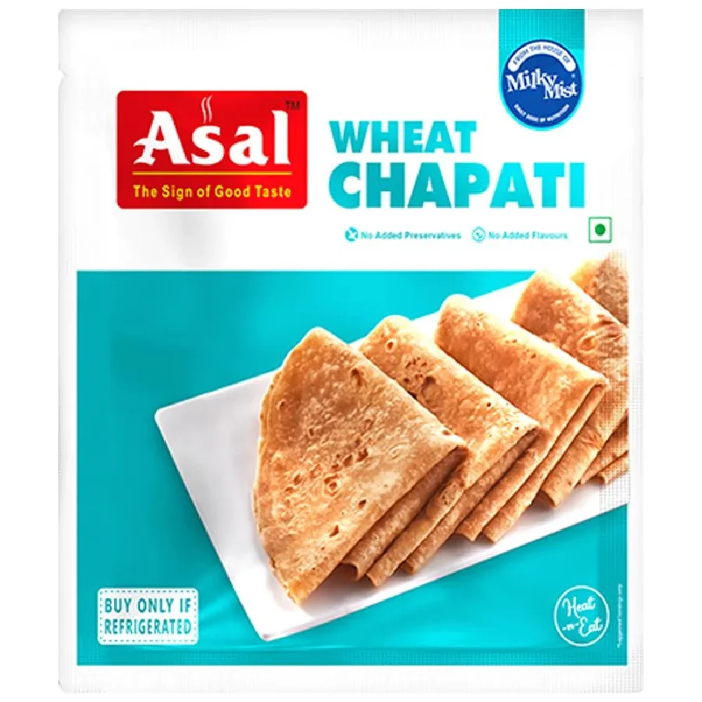 Asal Wheat Chapathi Soft, Tasty & Highly Nutritious, Just Heat