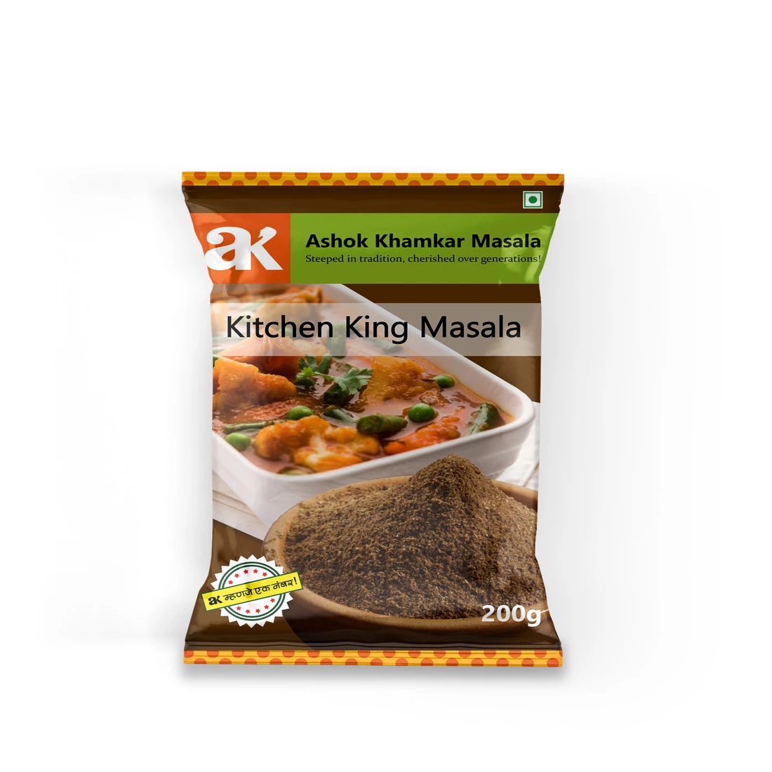 Ashok Khamkar Kitchen King Masala Ashok Khamkar Kitchen King Masala-Pack Size-200 g