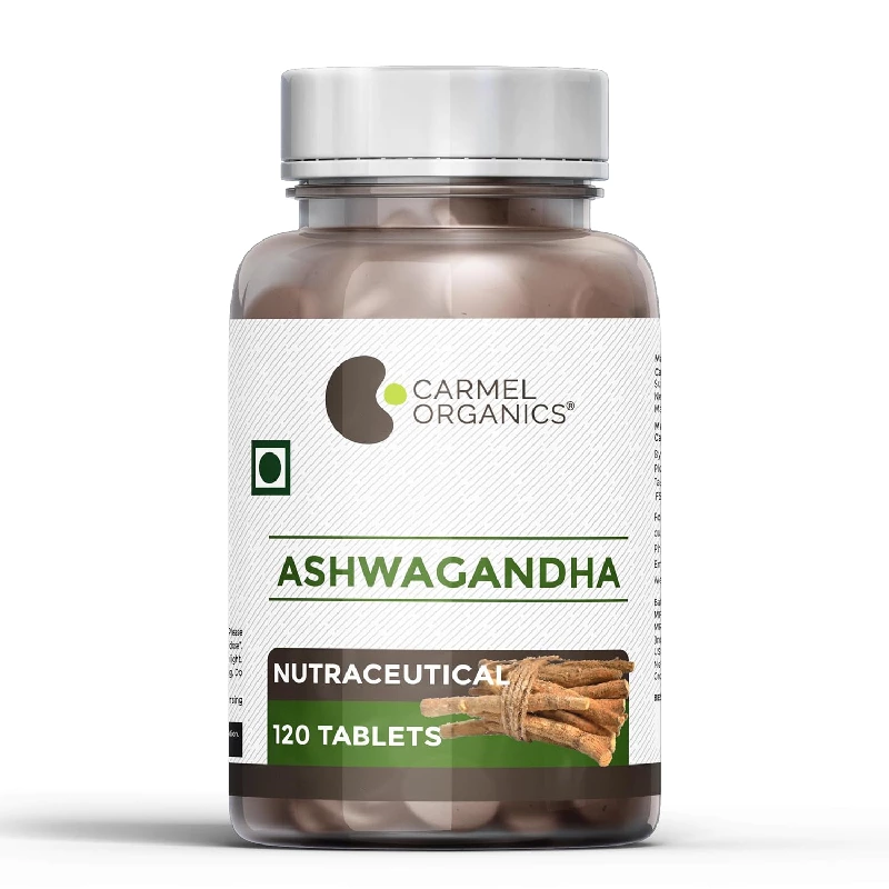 Carmel Organics Ashwagandha Root Extract Tablets
