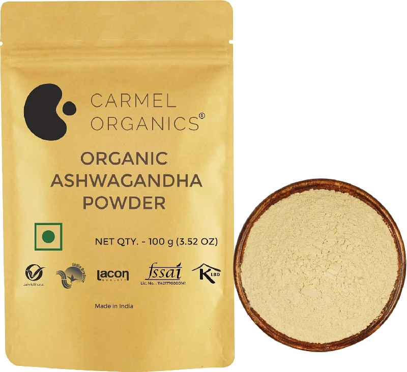 Carmel Organics Ashwagandha Root Powder - Image 1