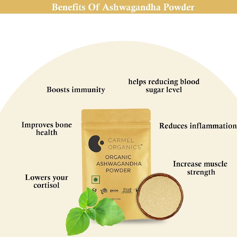 Carmel Organics Ashwagandha Root Powder - Image 4