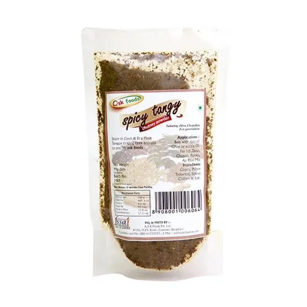 Ask Foods Spicy Tangy Chutney Powder Ask Foods Spicy Tangy Chutney Powder--100g
