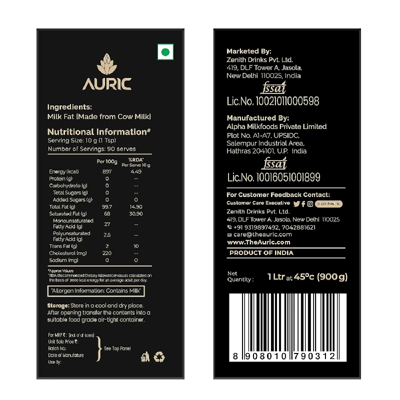 Auric Lab Certified Cow Ghee - Image 9
