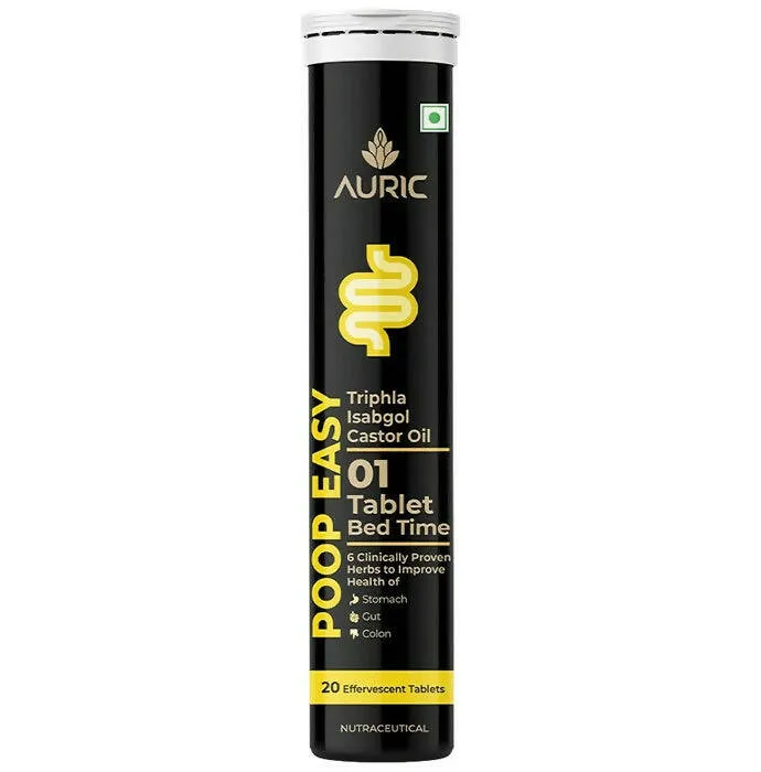 Auric Poop Easy Effervescent Tablets (20 Tablets Each) Auric Poop Easy Effervescent Tablets (20 Tablets Each)-Pack Size-Pack of 2