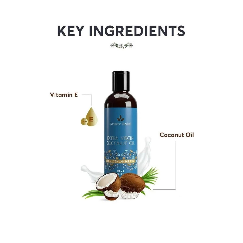 Avimee Herbal Extra Virgin Coconut Oil - Image 4