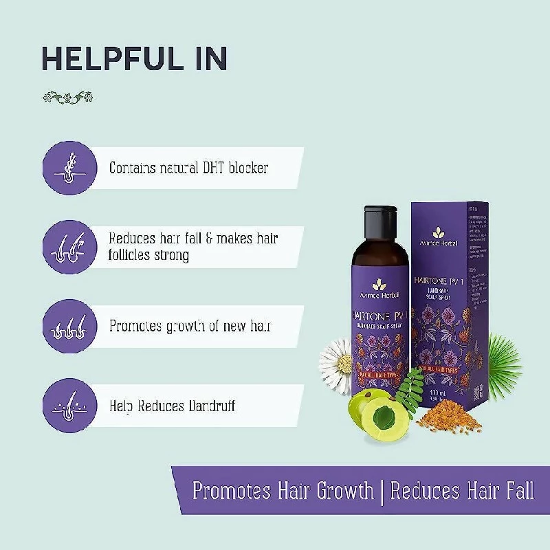 Avimee Herbal Hair Tone Pv 1 Scalp Spray - Image 2