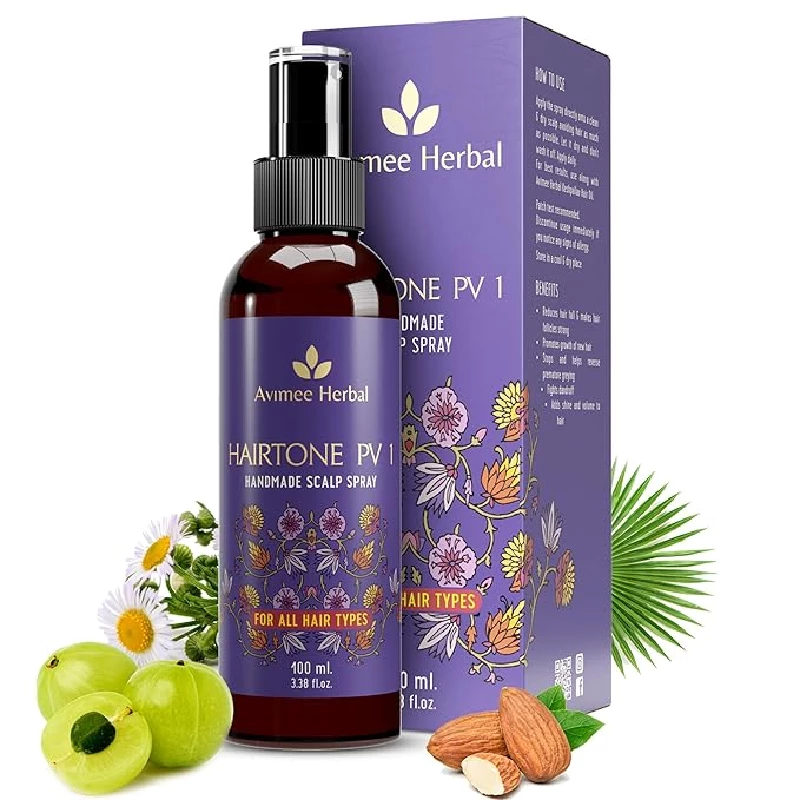 Avimee Herbal Hairtone PV 1 Scalp Spray Avimee Herbal Hairtone PV 1 Scalp Spray-Pack Size-100 ml