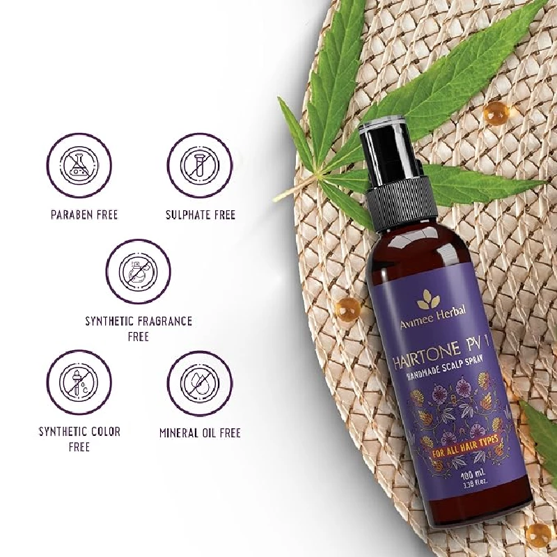 Avimee Herbal Hairtone PV 1 Scalp Spray - Image 5