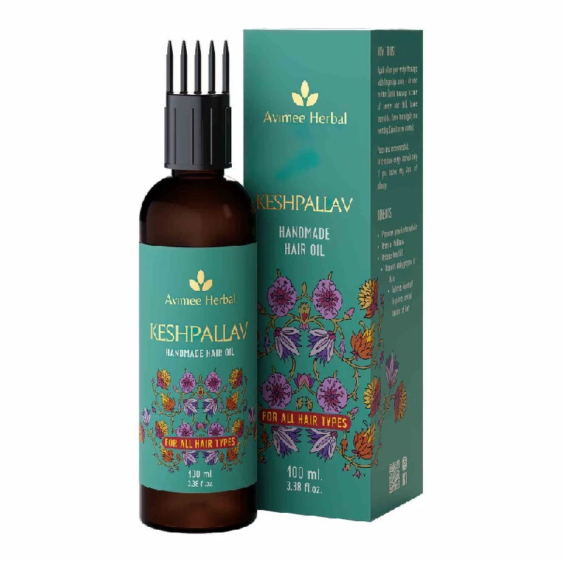 Avimee Herbal Keshpallav Hair Oil Avimee Herbal Keshpallav Hair Oil-Pack Size-100 ml