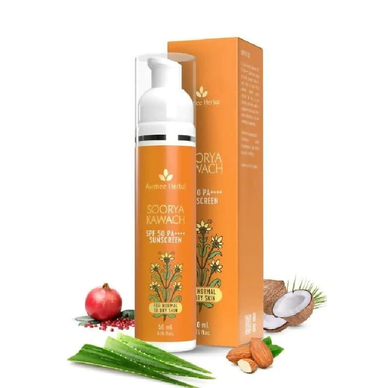 Avimee Herbal Soorya Kawach Sunscreen SPF 50 PA++++ - Image 2