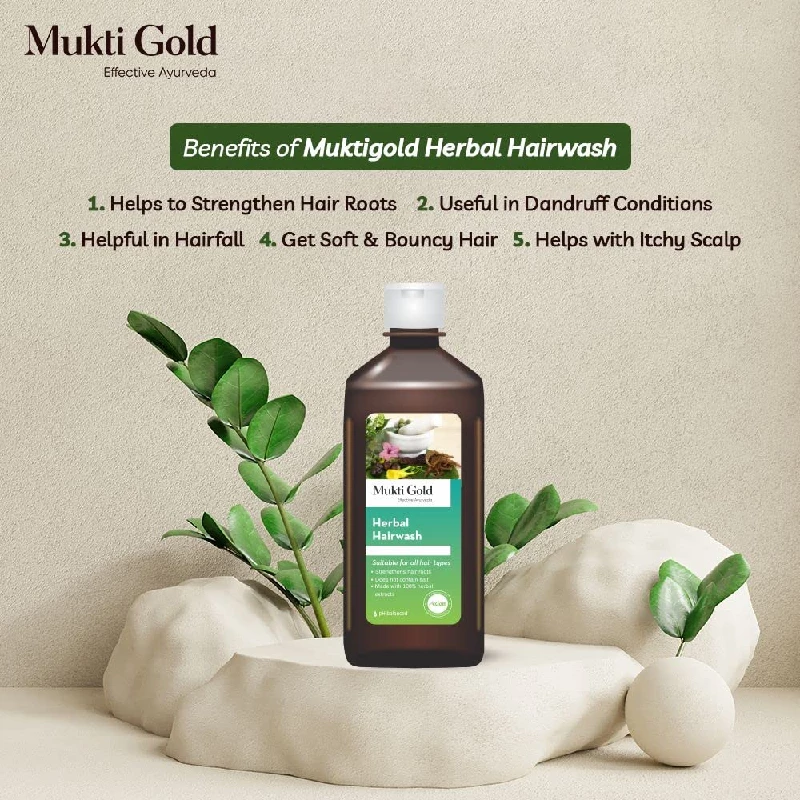 Axiom Muktigold Herbal Hairwash (Pack of 3) - Image 4