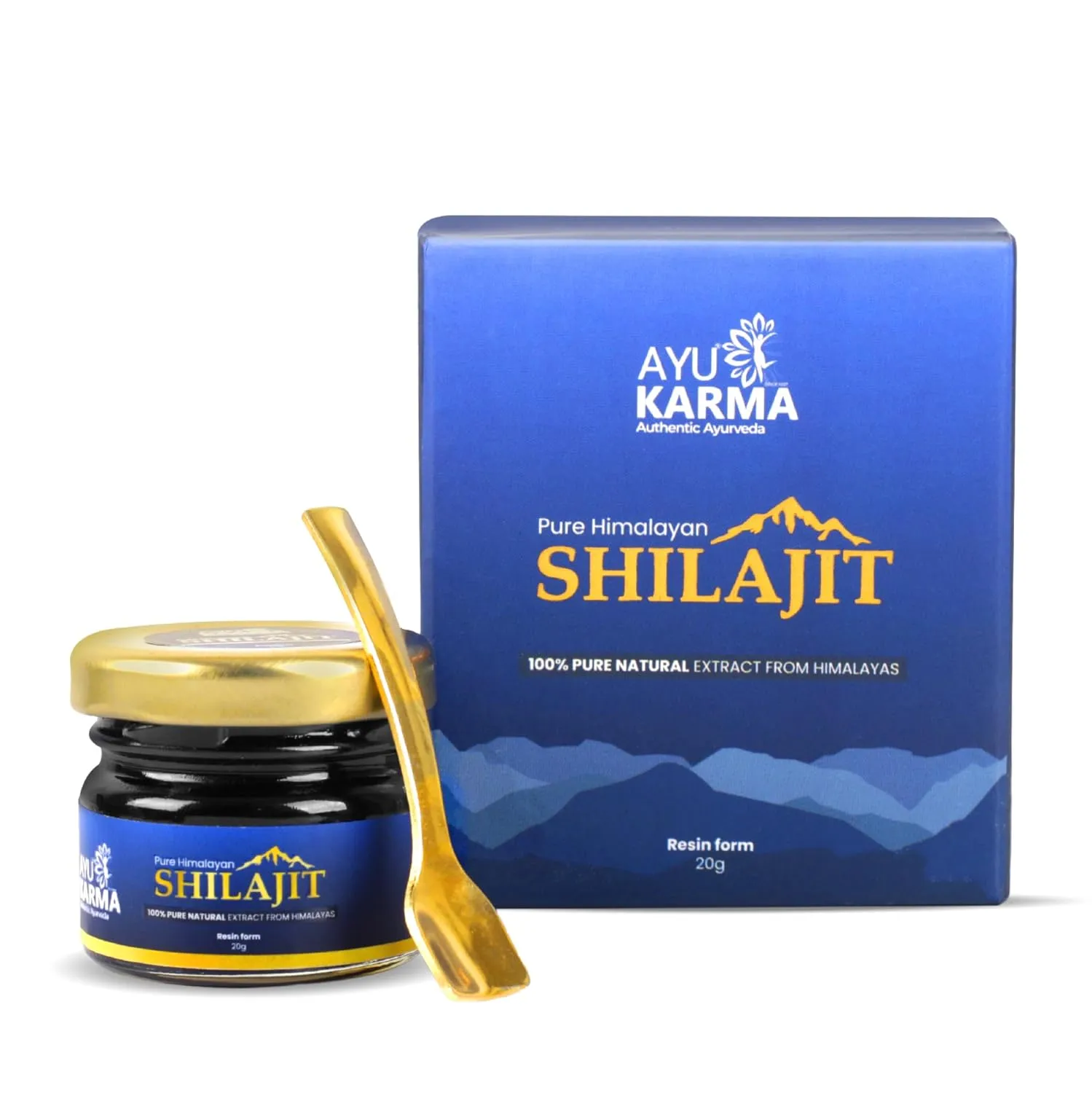 Ayukarma Ayurveda Pure Himalayan Shilajit Resin