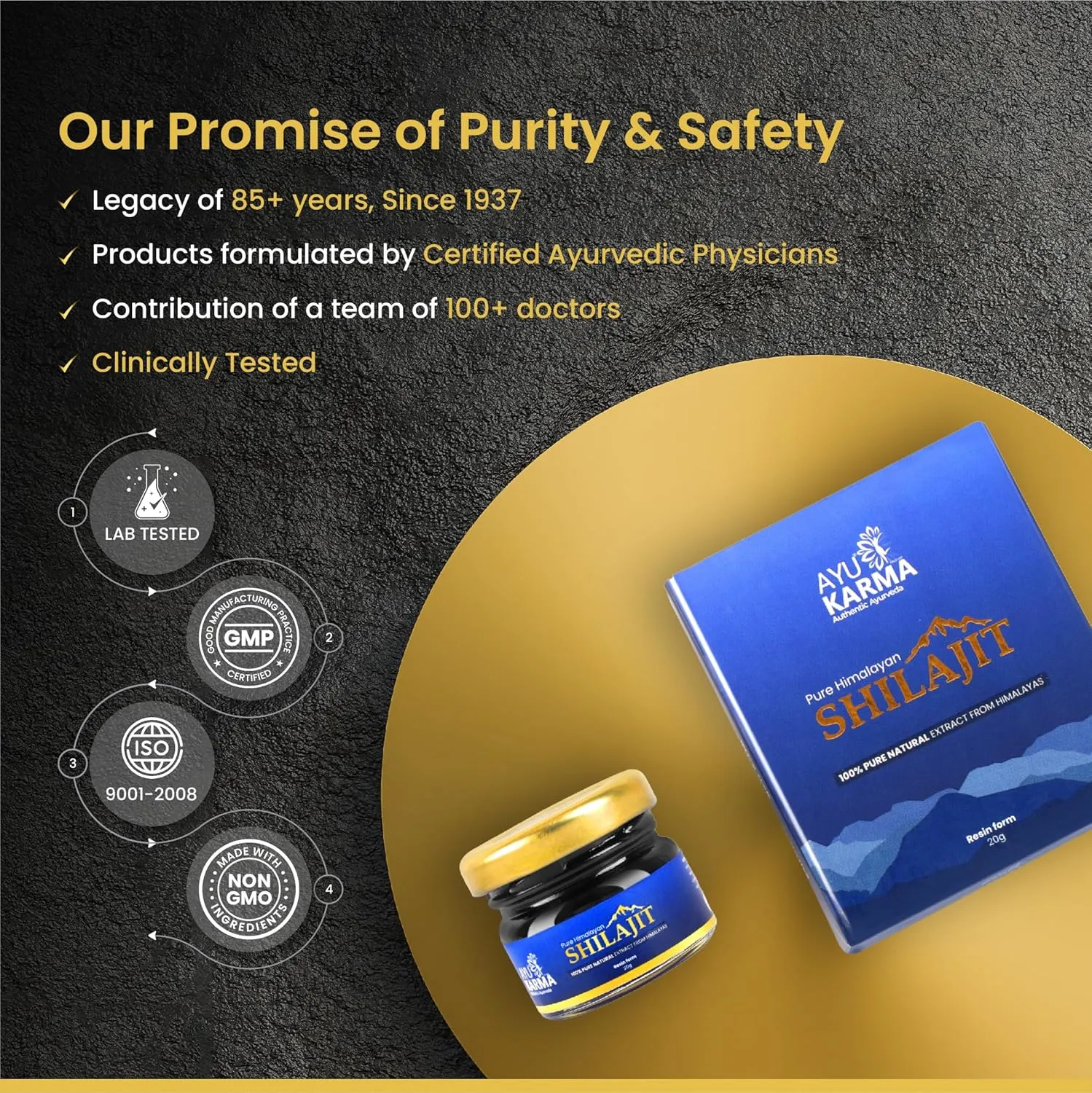 Ayukarma Ayurveda Pure Himalayan SJ Resin - Image 2