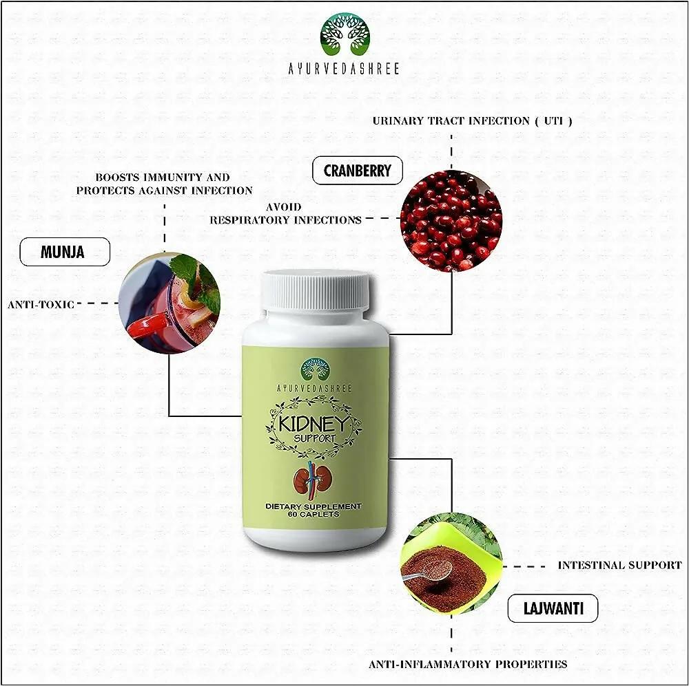 Ayurvedashree Kidney Support Caplets - Image 3