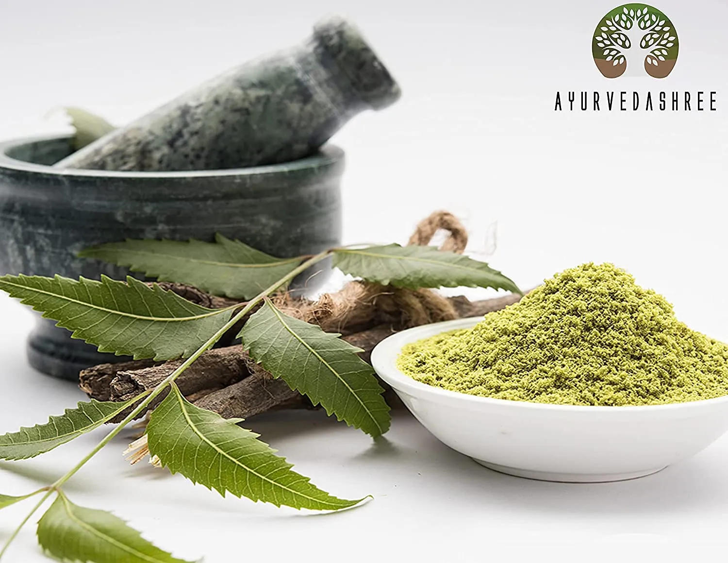 Ayurvedashree Neem Leaf Powder - Image 2