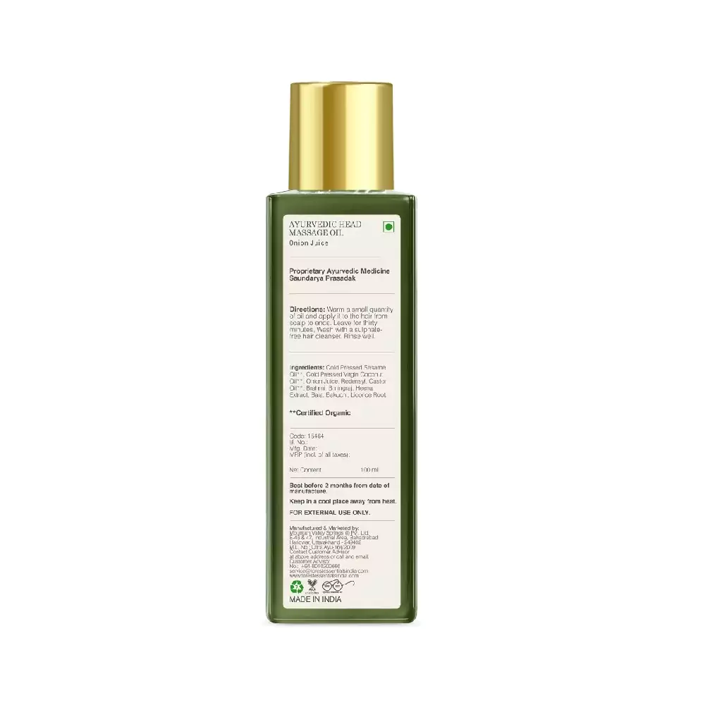 Ayurvedic Head Massage Oil With Onion Juice - Image 2