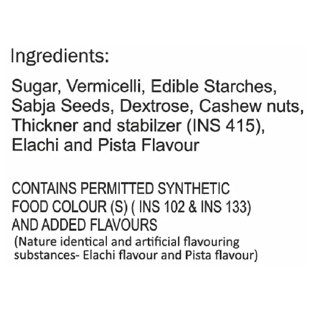 BAKERS Falooda Mix - Elaichi Pista Flavour - Image 3