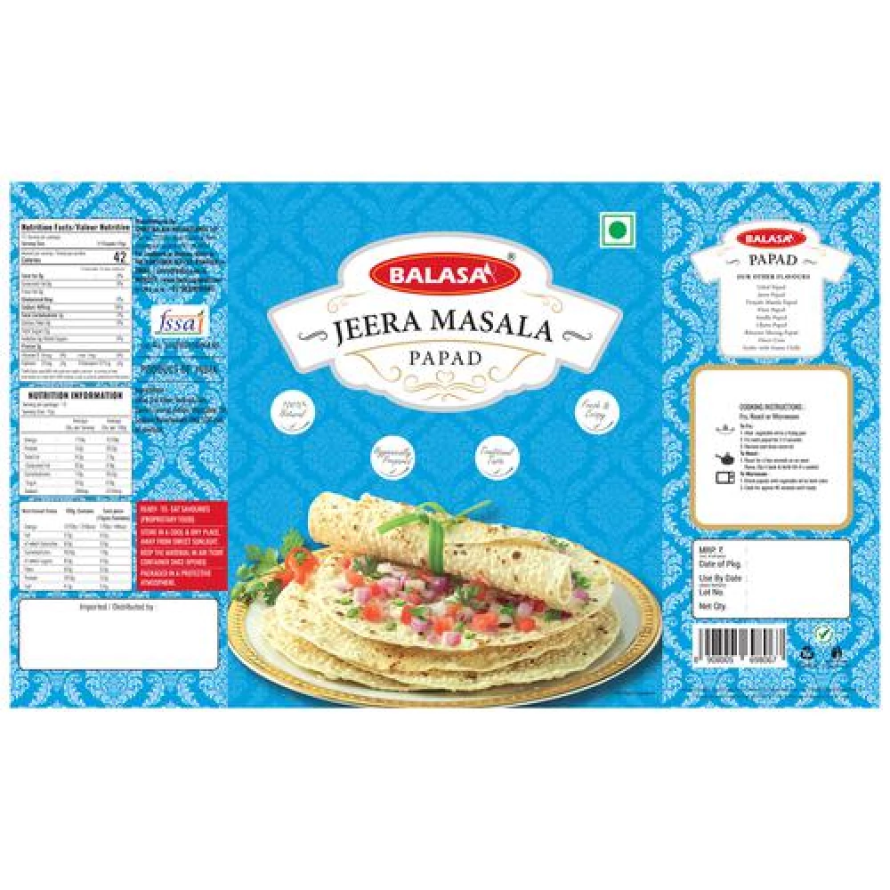 BALASA Jeera Papad - Big - Image 7