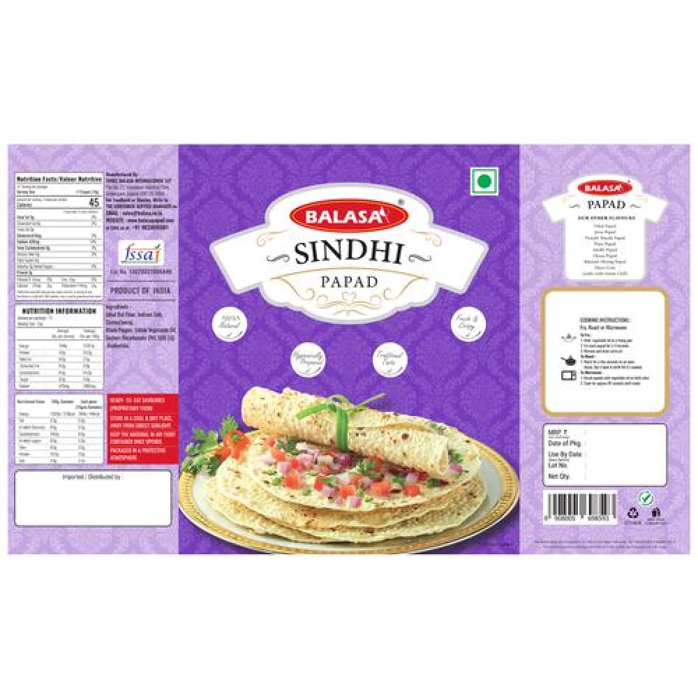 BALASA Sindhi Papad - Big - Image 7
