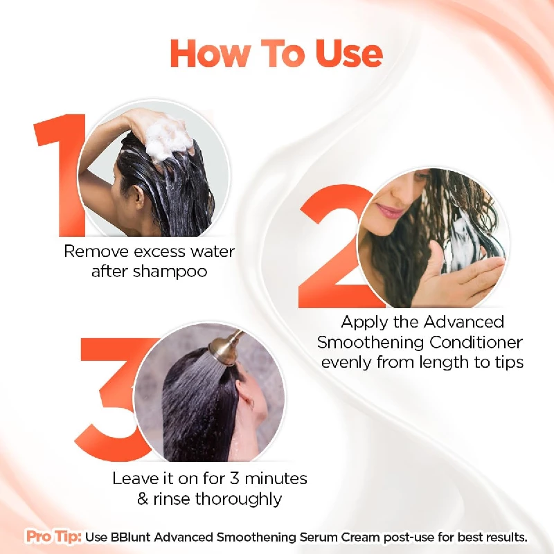 BBLUNT Advanced Smoothening Conditioner with Keratin & Hyaluronic - Image 5