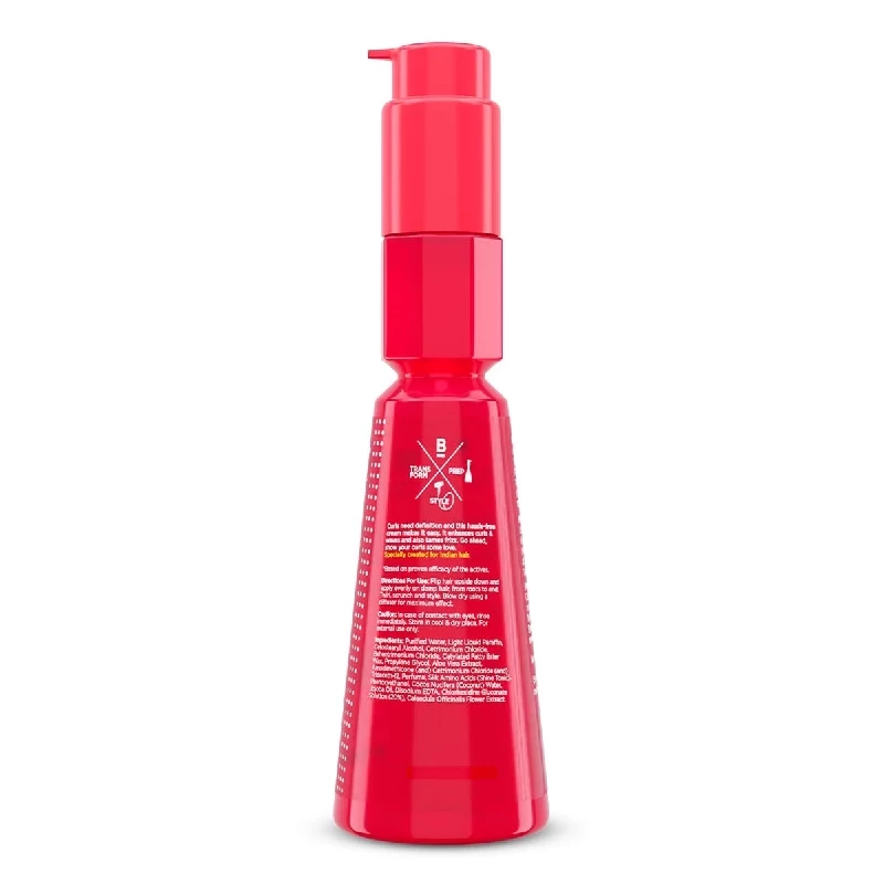 BBLUNT Curl Defining Leave-In Cream For Curly Hair - Image 3