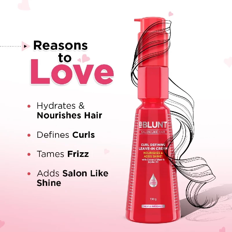 BBLUNT Curl Defining Leave-In Cream For Curly Hair - Image 4