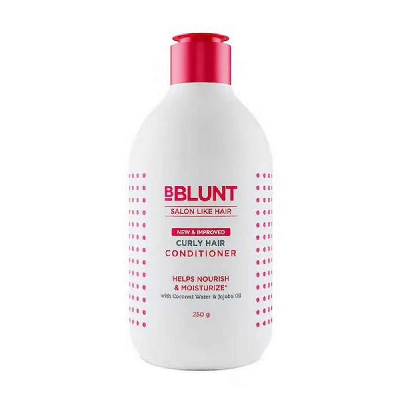 BBLUNT Curly Hair Conditioner with Coconut Water & Jojoba Oil BBLUNT Curly Hair Conditioner with Coconut Water & Jojoba Oil-Pack Size-250 g