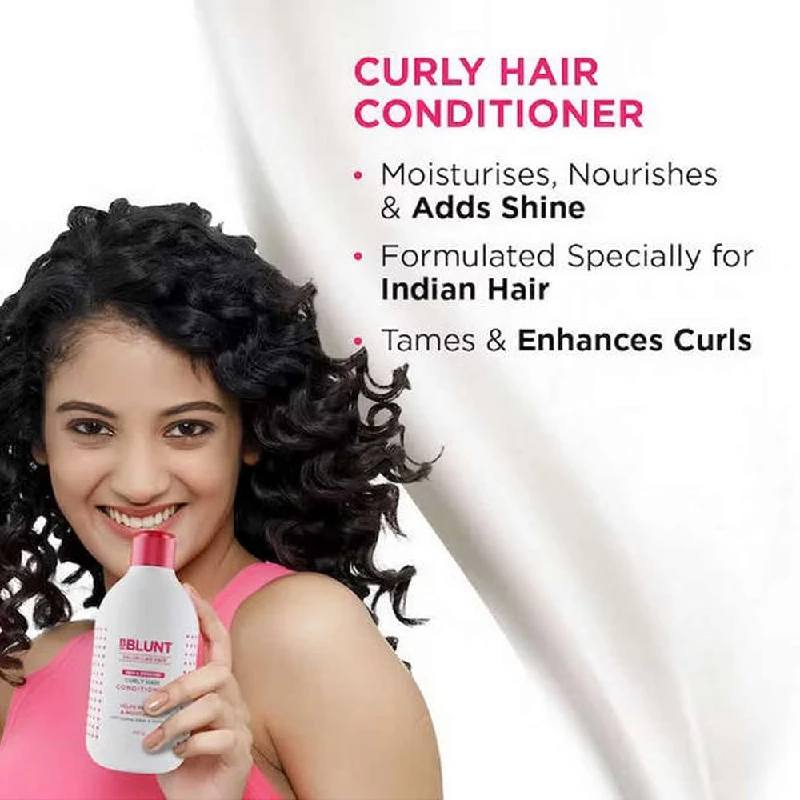 BBLUNT Curly Hair Conditioner with Coconut Water & Jojoba Oil - Image 3