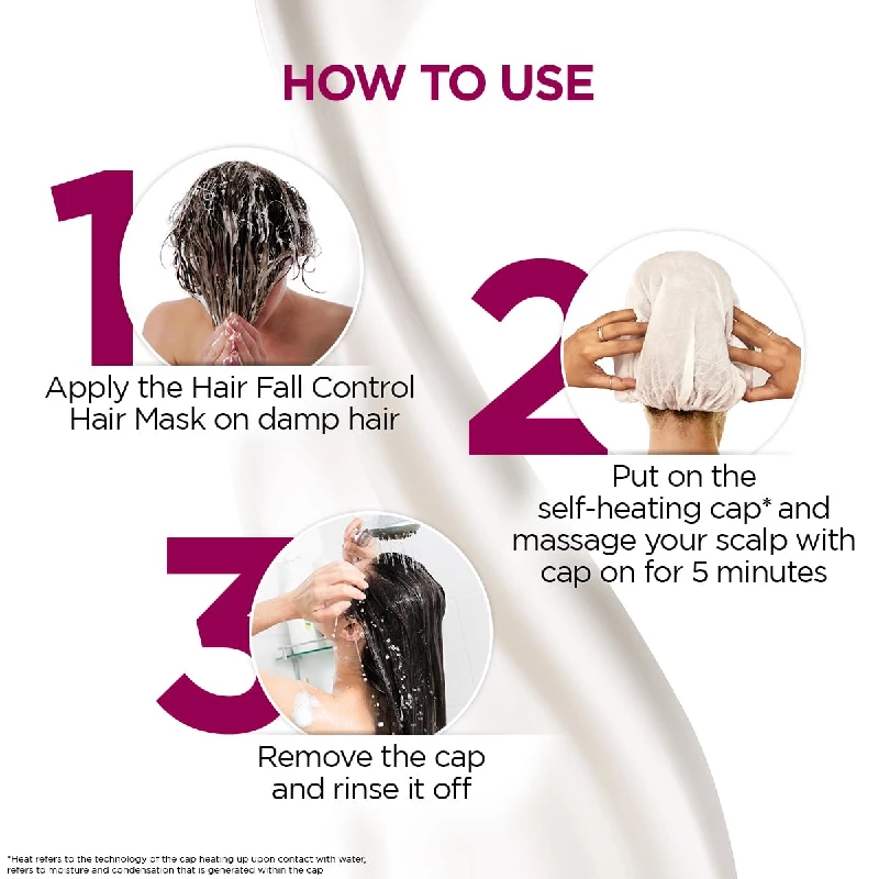 BBLUNT Hair Fall Control Heat Hair Spa Mask with Pea Protein & Caffeine - Image 4