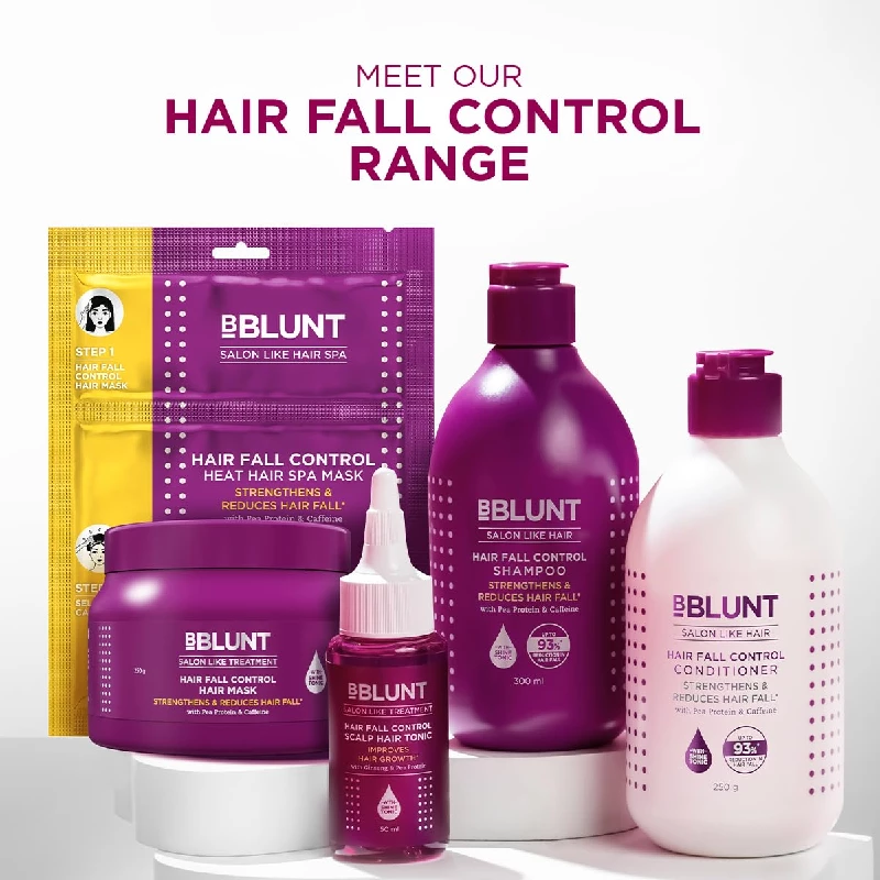 BBLUNT Hair Fall Control Heat Hair Spa Mask with Pea Protein & Caffeine - Image 5