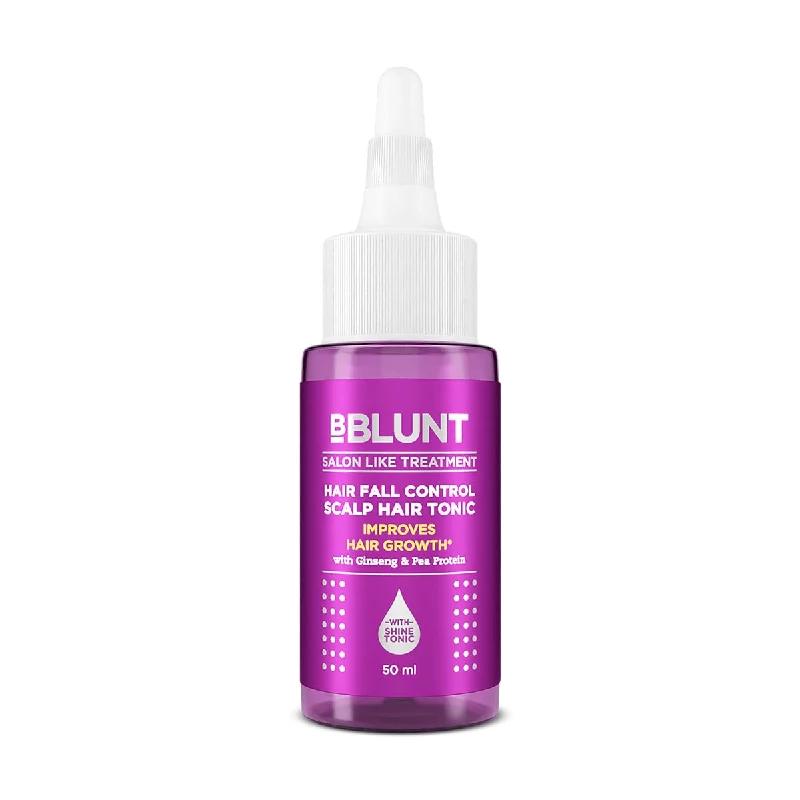 BBLUNT Hair Fall Control Shampoo & Conditioner Combo (300 ml+250 g) and Scalp Hair Tonic (50 ml) - Image 4