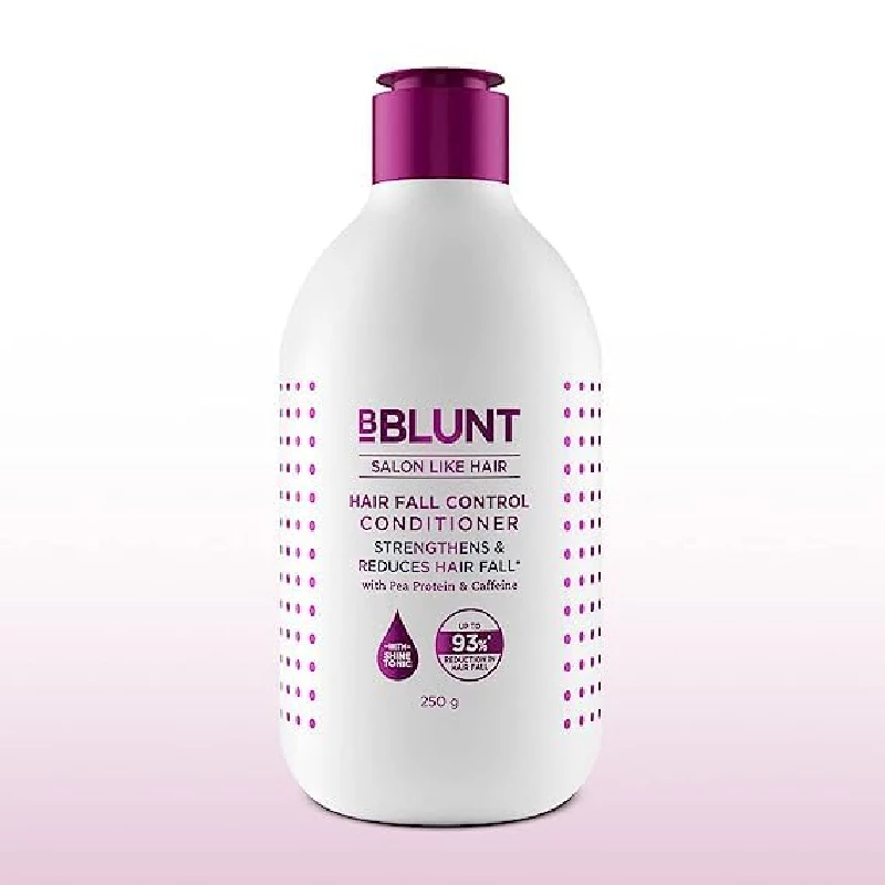 BBLUNT Hair Fall Control Shampoo & Conditioner Combo with Pea Protein & Caffeine for Stronger Hair - Image 7