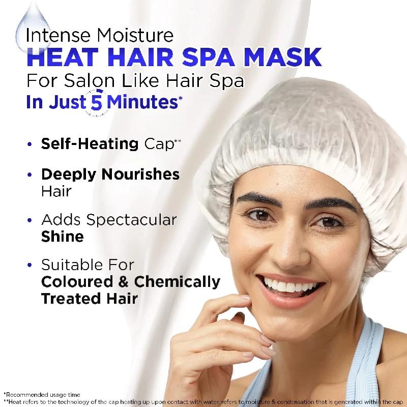 BBLUNT Intense Moisture Heat Hair Spa Mask with Jojoba Oil & Vitamin E - Image 3