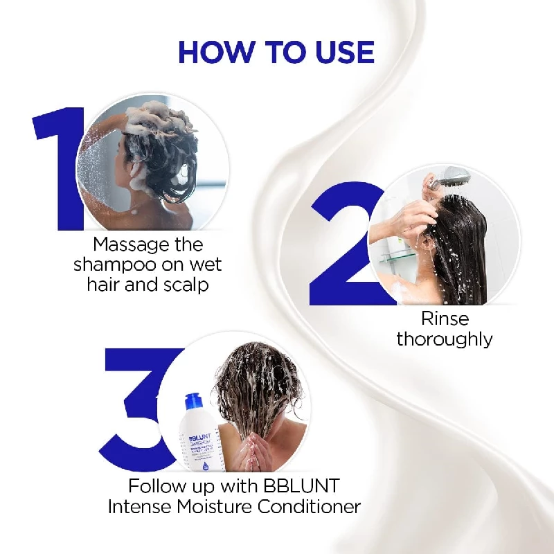 BBLUNT Intense Moisture Shampoo with Jojoba and Vitamin E - Image 5