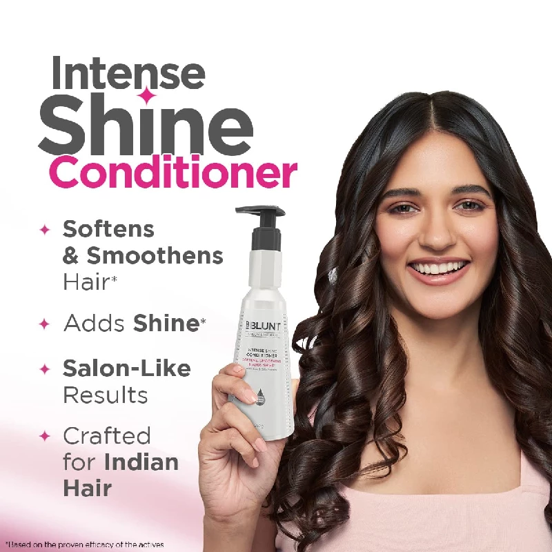 BBLUNT Intense Shine Conditioner with Rice & Silk Protein - Image 3