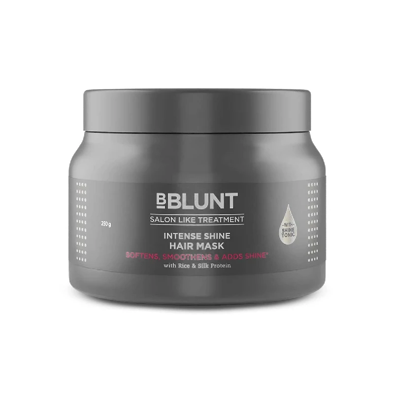 BBLUNT Intense Shine Hair Mask with Rice & Silk Protein