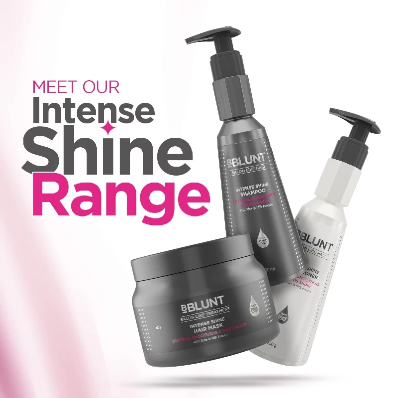 BBLUNT Intense Shine Hair Mask with Rice & Silk Protein - Image 4