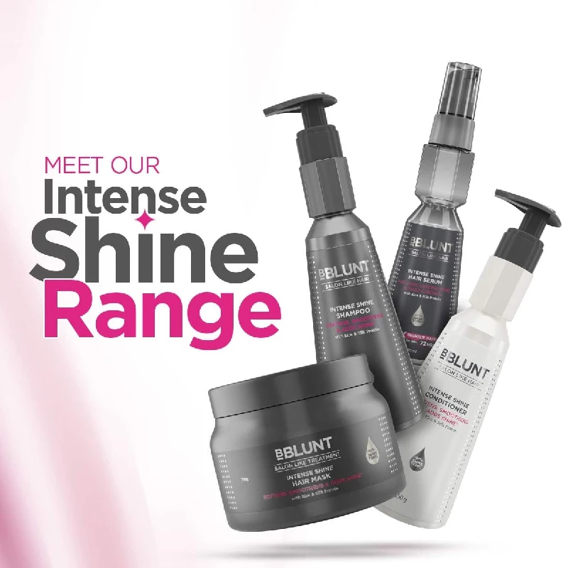 BBLUNT Intense Shine Hair Serum with Rice & Silk Protein for Shinier Hair - Image 6