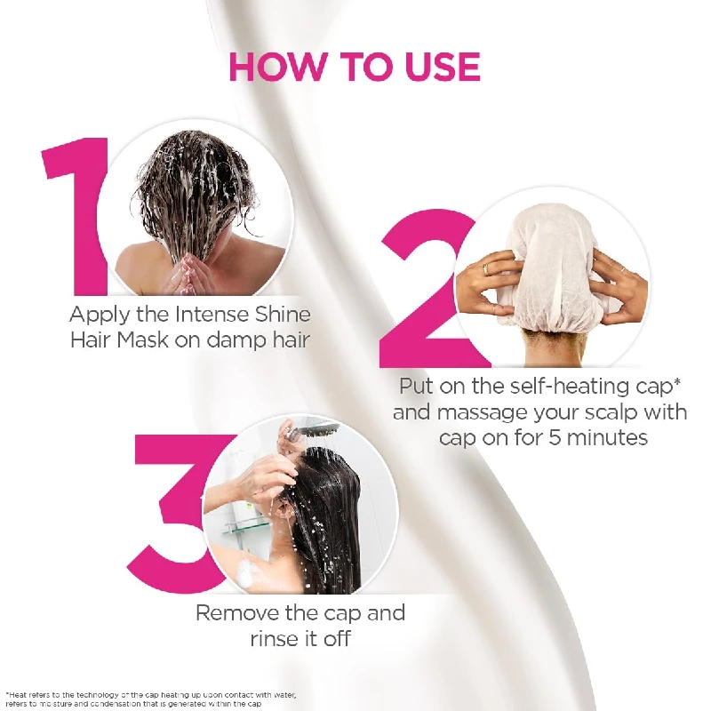 BBLUNT Intense Shine Heat Hair Spa Mask with Rice & Silk Protein - Image 4